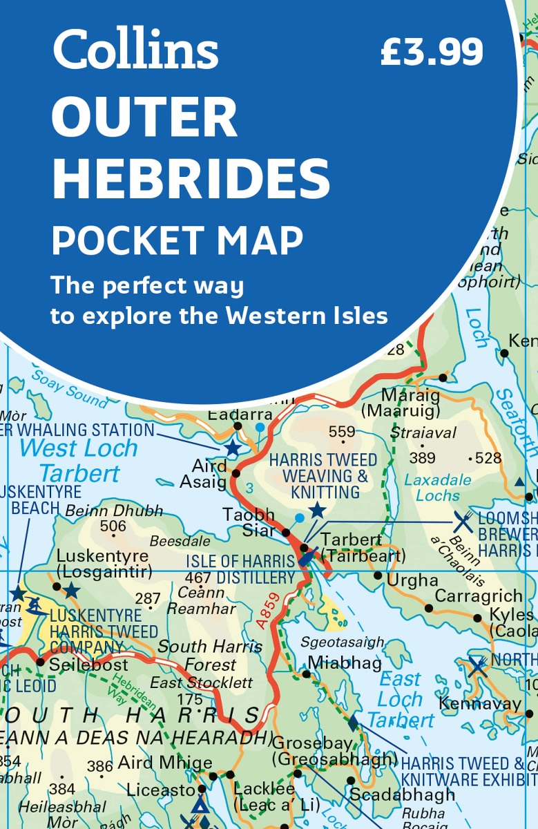 

Outer Hebrides Pocket Map. The Perfect Way to Explore the Western Isles