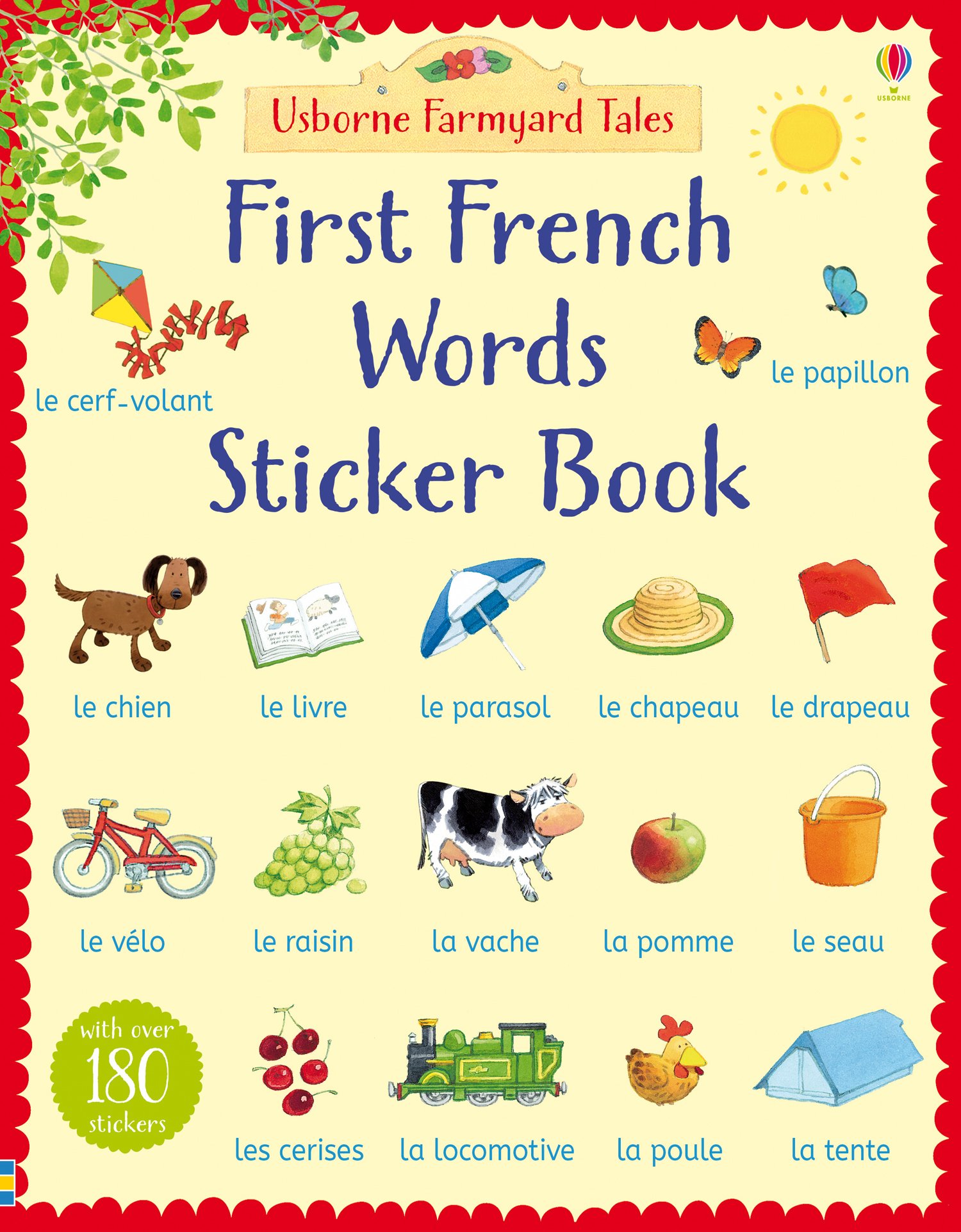 [object Object] «Farmyard Tales First French Words Sticker Book » - фото №1