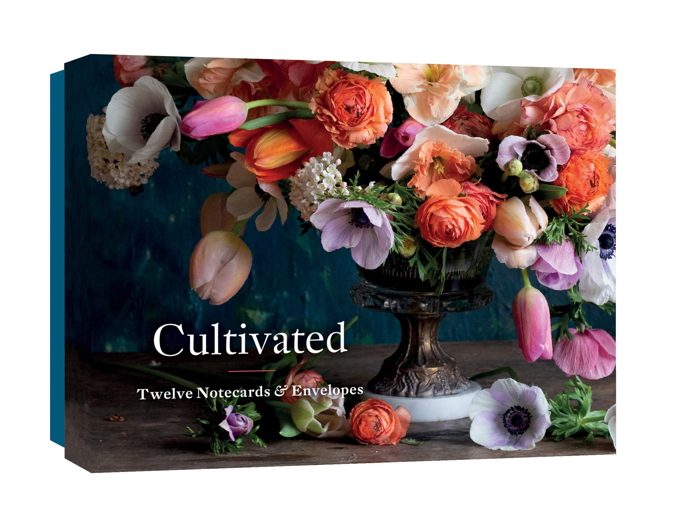 

Cultivated Notecards. 12 Different Flower Cards and Envelopes