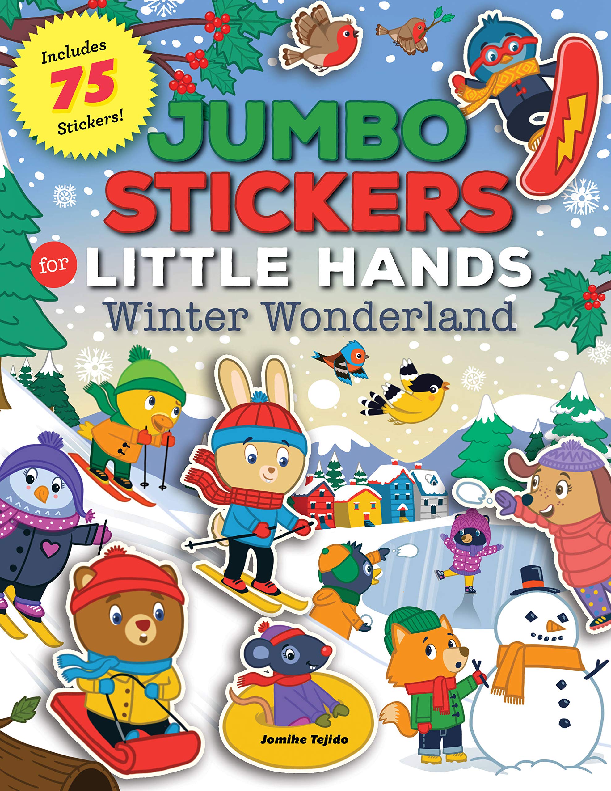 

Jumbo Stickers for Little Hands. Winter Wonderland
