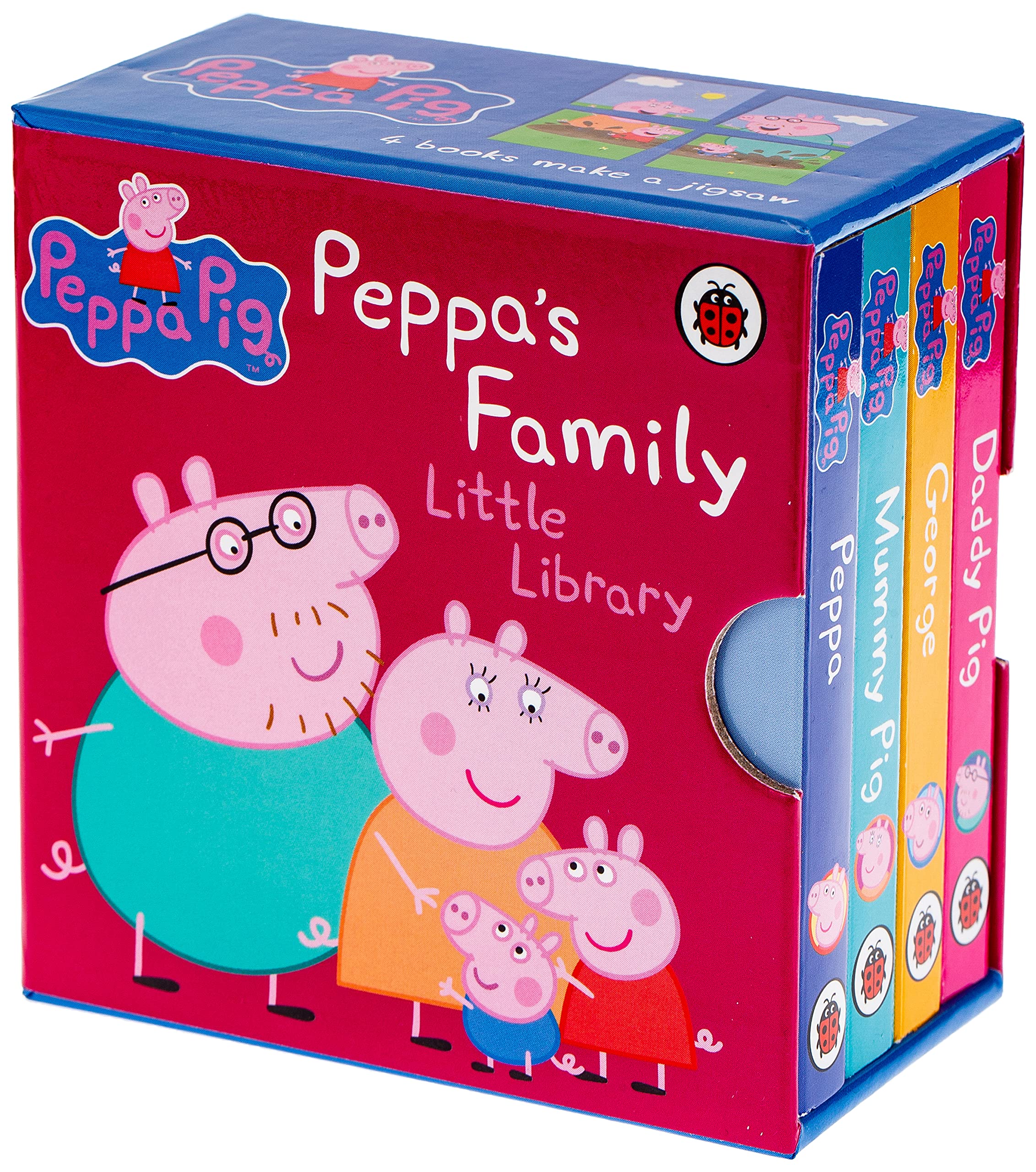 [object Object] «Peppa Pig. Peppa's Family Little Library» - фото №1