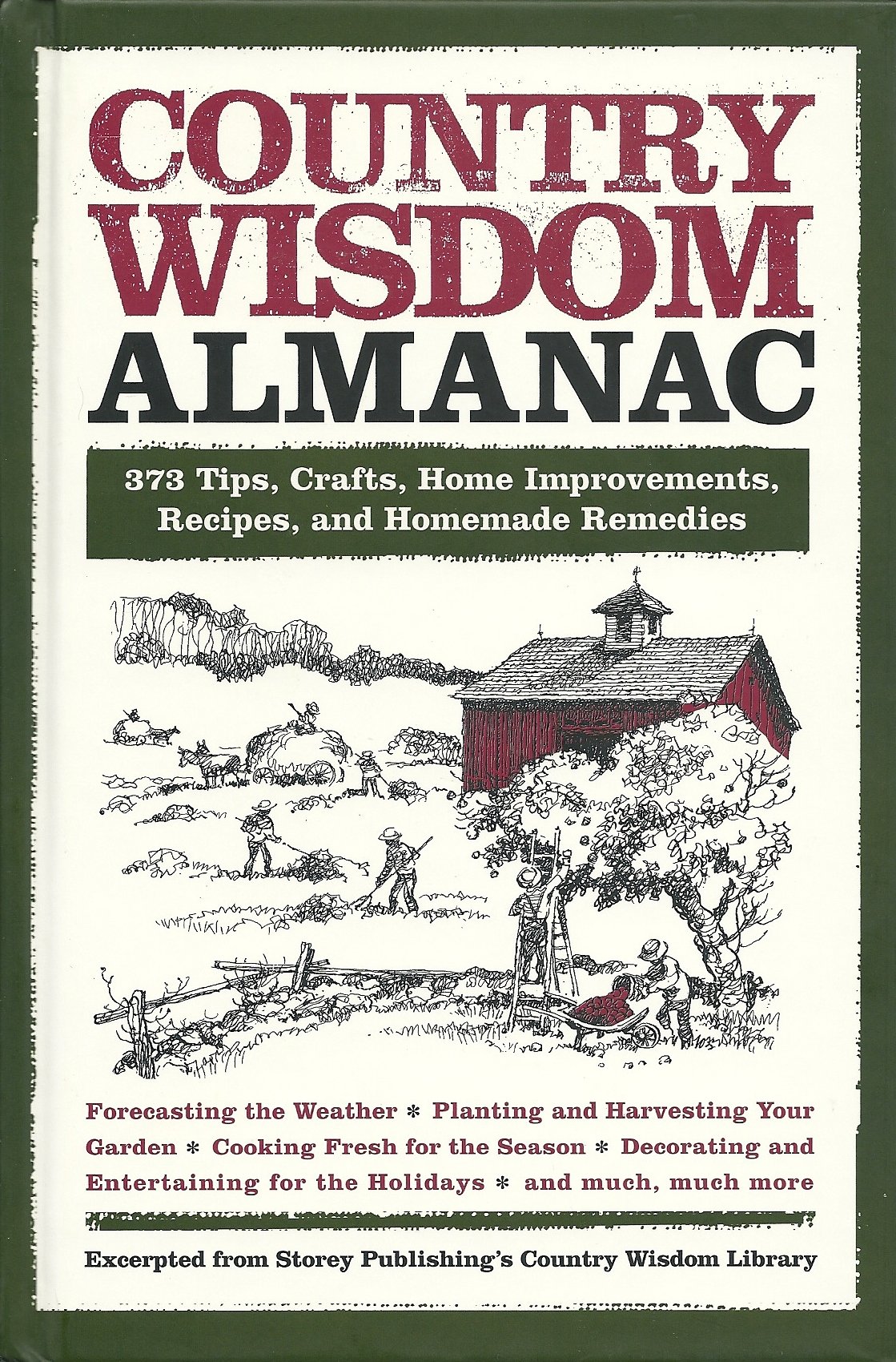 

Country Wisdom Almanac : 373 Tips, Crafts, Home Improvements, Recipes, and Homemade Remedies