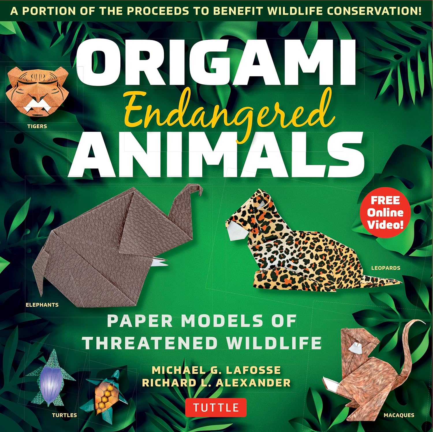 Origami Endangered Animals Kit 