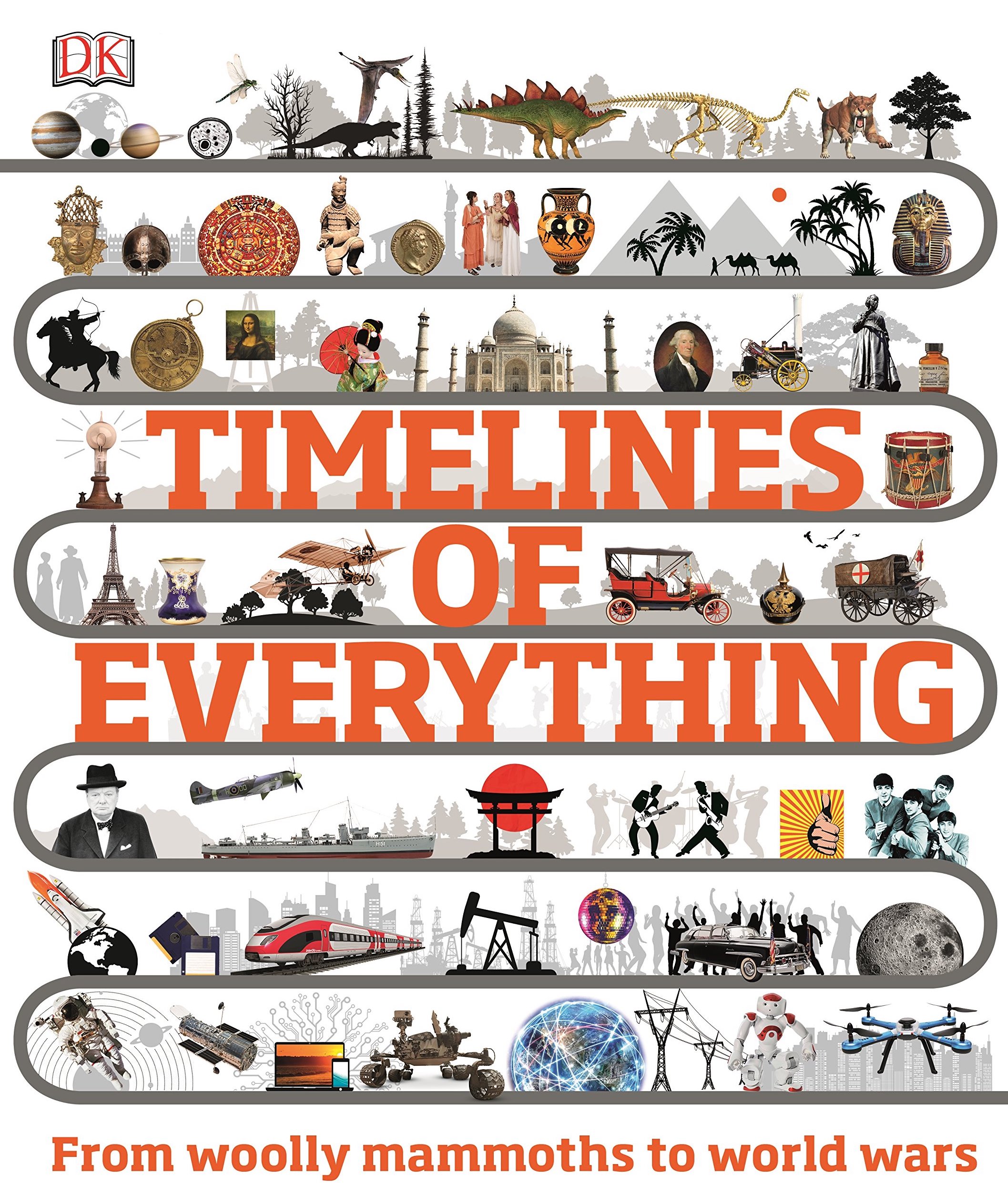 

Timelines of Everything. From woolly mammoths to world wars