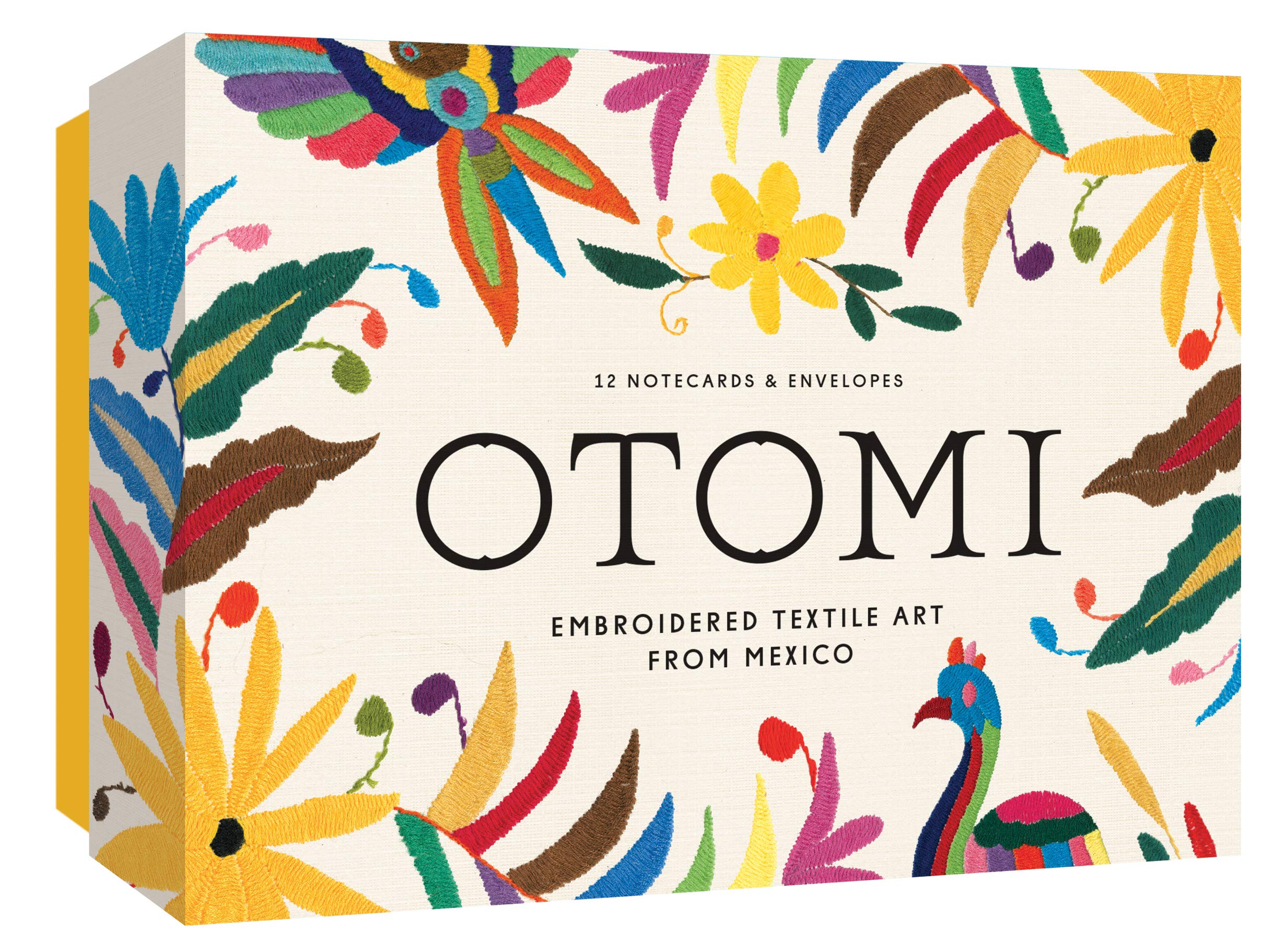 

Otomi Notecards. Embroidered Textile Art from Mexico