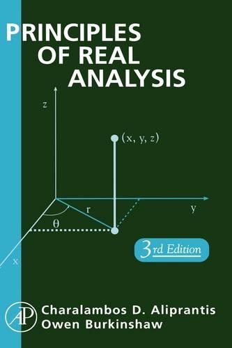 [object Object] «Principles of Real Analysis», автор Хараламбос Д. Алипрантис - фото №1