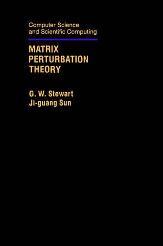 [object Object] «Matrix Perturbation Theory», авторов Г. В. Стюарт, Цзи Гуан Сун - фото №1