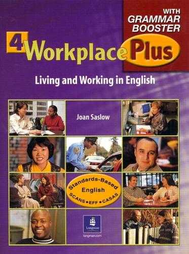 [object Object] «Workplace Plus 4 with Grammar Booster Workbook», авторов Джоан Саслоу, Тим Коллинз - фото №1