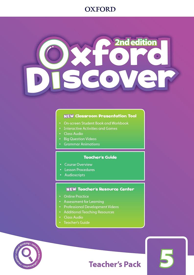 [object Object] «Oxford Discover. Level 5. Teacher's Pack», авторов Сьюзан Риверз, Лесли Кустофф - фото №1