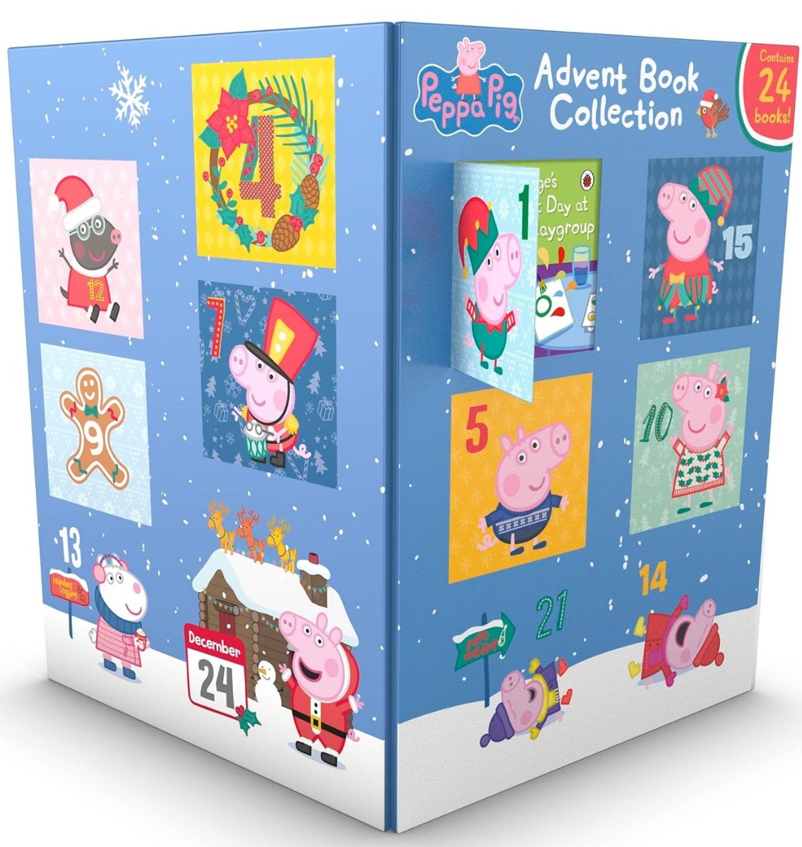 [object Object] «Peppa Pig: 2023 Advent Book Collection» - фото №1