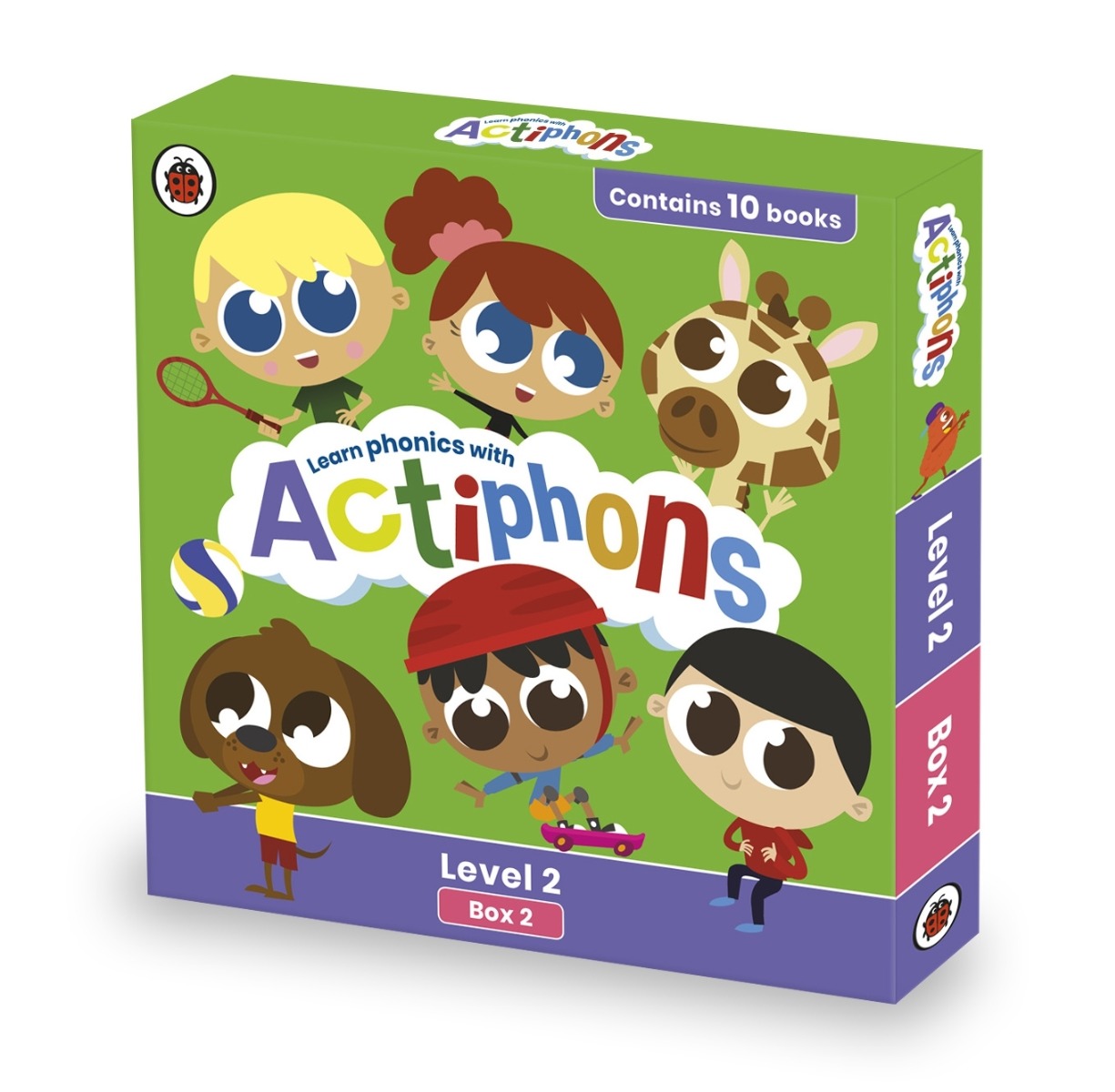 

Actiphons Level 2 Box 2: Books 9-18