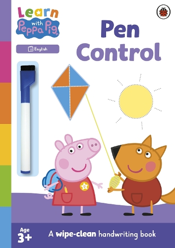 

Learn with Peppa: Pen Control wipe-clean activity book