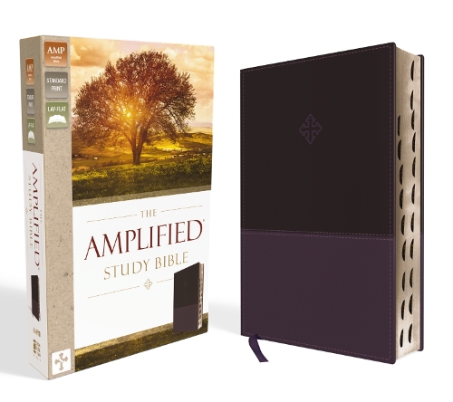

The Amplified Study Bible, Leathersoft, Purple, Thumb Indexed