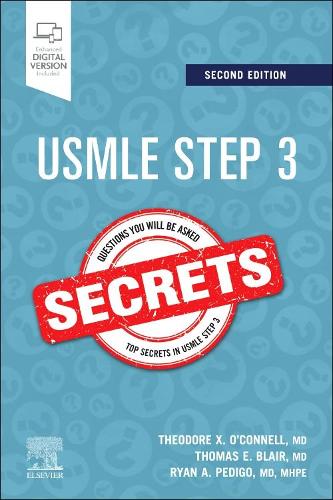 [object Object] «USMLE Step 3 Secrets», авторов Райан А. Педиго, Теодор X. О'Коннелл, Томас Е. Блер - фото №1