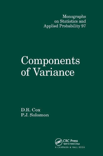 [object Object] «Components of Variance», авторов Д.Р. Кокс, П.Дж. Соломон - фото №1