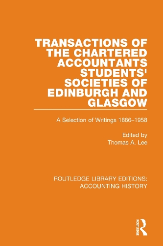 [object Object] «Transactions of the Chartered Accountants Students' Societies of Edinburgh and Glasgow: A Selection of Writings 1886-1958» - фото №1