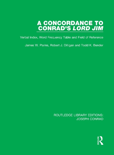 [object Object] «A Concordance to Conrad's Lord Jim: Verbal Index, Word Frequency Table and Field of Reference», авторов Джеймс В. Пэринс, Роберт Дж. Диллиган, Тодд К. Бендер - фото №1