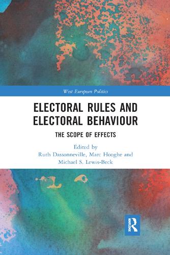 [object Object] «Electoral Rules and Electoral Behaviour: The Scope of Effects» - фото №1