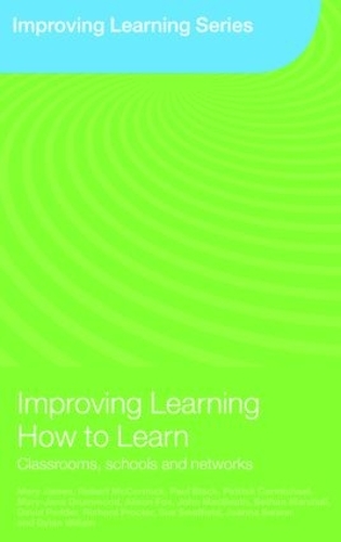 [object Object] «Improving Learning How to Learn: Classrooms, Schools and Networks», авторов Элисон Фокс, Бетан Маршалл, Дэвид Педдер, Дилан Вилиам, Джоанна Свон, Джон Макбит, Мэри-Джейн Уммонд, Патрик Кармайкл, Пол Блэк, Ричард Проктер, Роберт Маккормик, Сью Сваффилд - фото №1