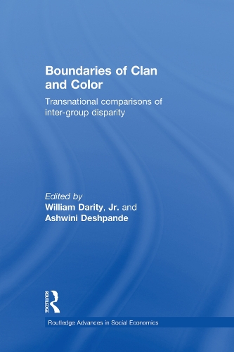 [object Object] «Boundaries of Clan and Color: Transnational Comparisons of Inter-Group Disparity» - фото №1