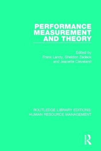 [object Object] «Performance Measurement and Theory» - фото №1