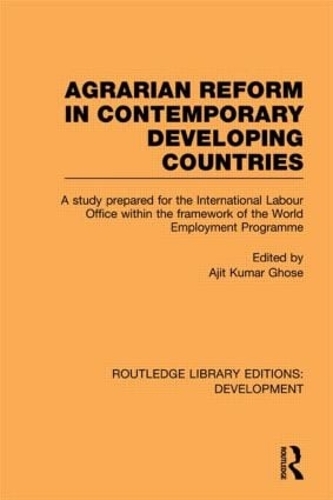 [object Object] «Agrarian Reform in Contemporary Developing Countries: A Study Prepared for the International Labour Office within the Framework of the World Employment Programme» - фото №1