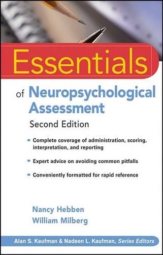 [object Object] «Essentials of Neuropsychological Assessment», авторов Нэнси Хеббен, Уильям Милберг - фото №1