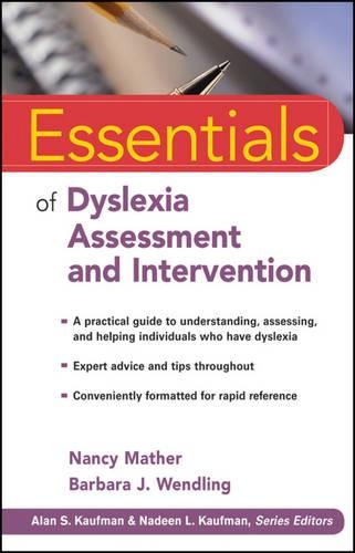 [object Object] «Essentials of Dyslexia Assessment and Intervention», авторов Барбара Дж. Вендлинг, Нэнси Мазер - фото №1