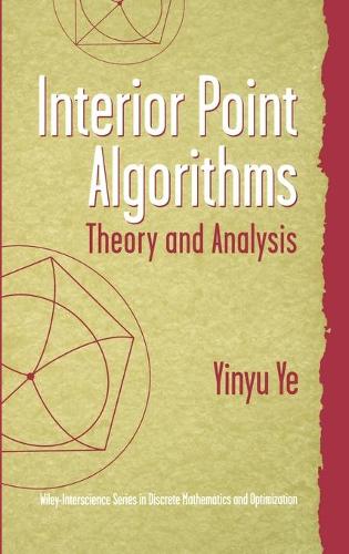 [object Object] «Interior Point Algorithms: Theory and Analysis», автор Иньюй Е - фото №1