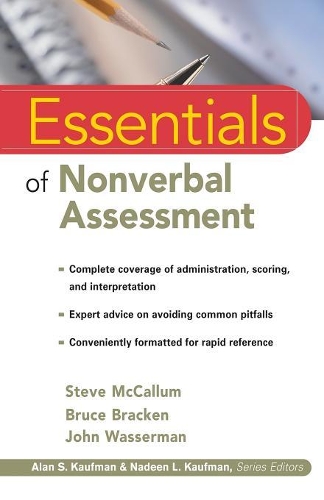 [object Object] «Essentials of Nonverbal Assessment», авторов Брюс Брекен, Джон Вассерман, Стив МакКаллум - фото №1