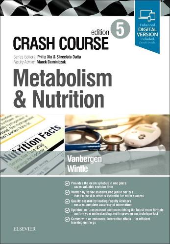 [object Object] «Crash Course Metabolism and Nutrition», авторов Гарет Уинтл, Оливия Ванберген - фото №1