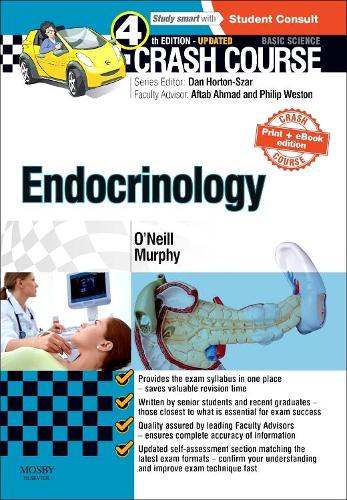 [object Object] «Crash Course Endocrinology: Updated Print + E-book Edition», автор Ронан О'Нил - фото №1