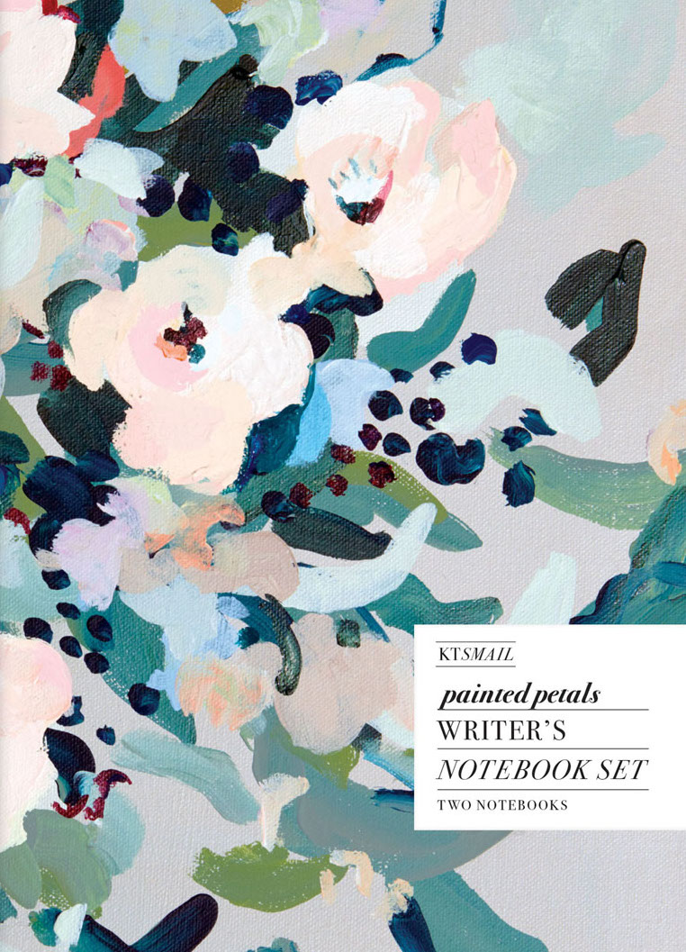 

Painted Petals Writer's Notebook Set