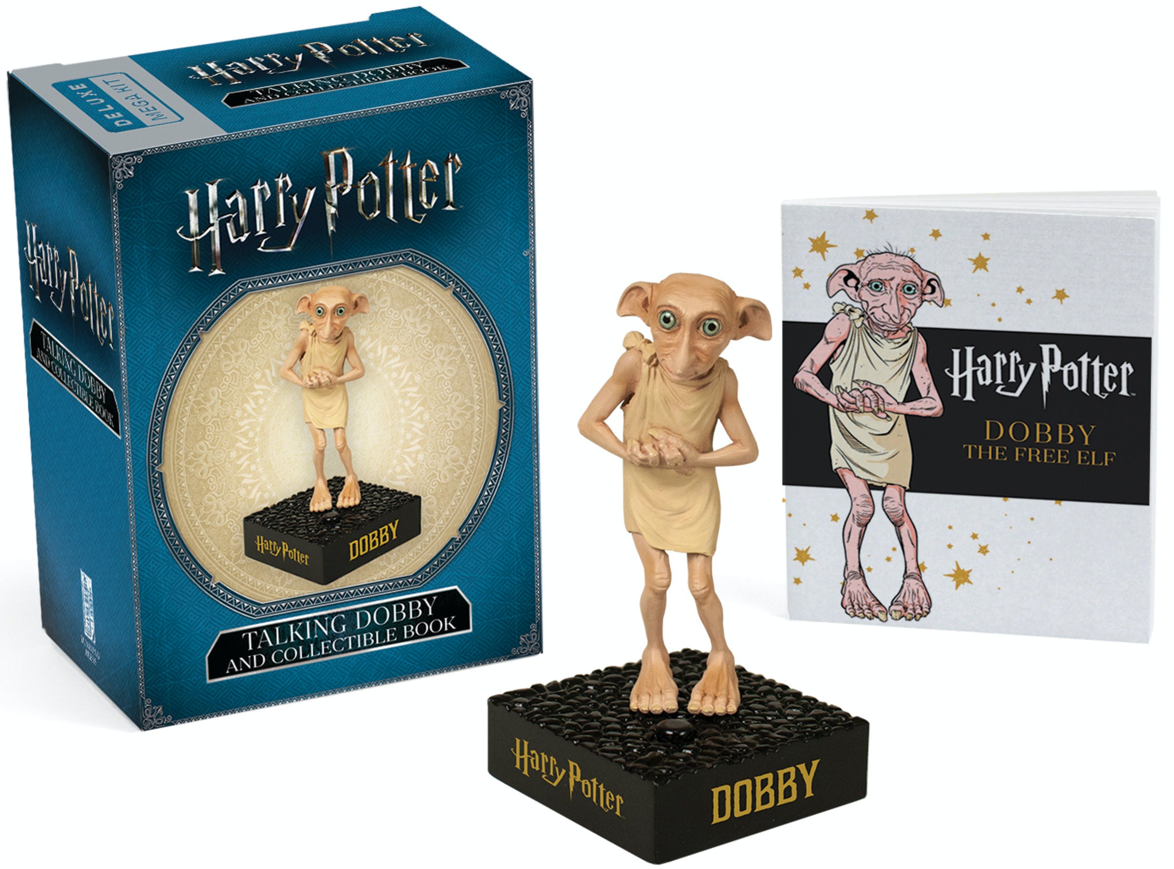 

Harry Potter Talking Dobby and Collectible Book