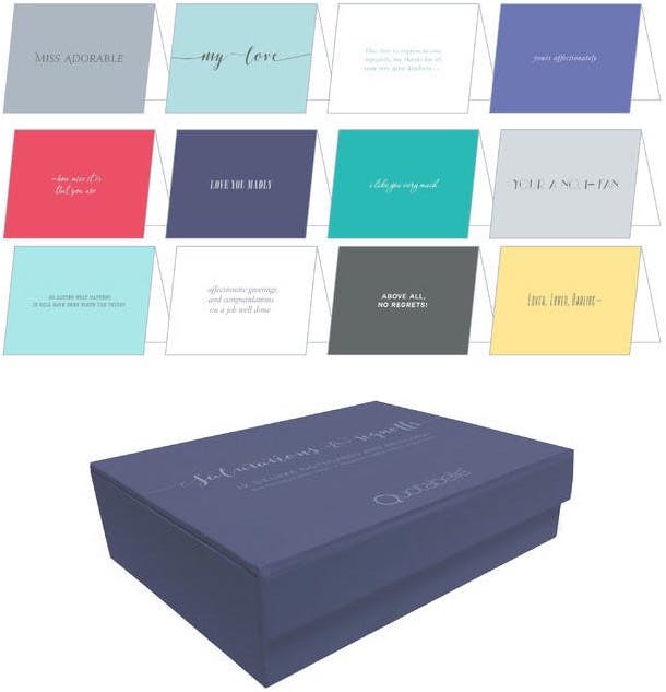 

Salutations & Signoffs Notecards