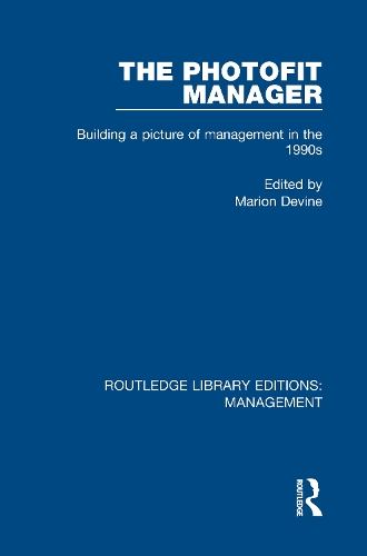 [object Object] «The Photofit Manager: Building a Picture of Management in the 1990s» - фото №1