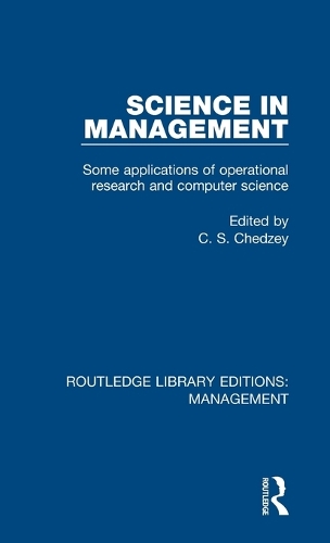 [object Object] «Science in Management: Some Applications of Operational Research and Computer Science» - фото №1