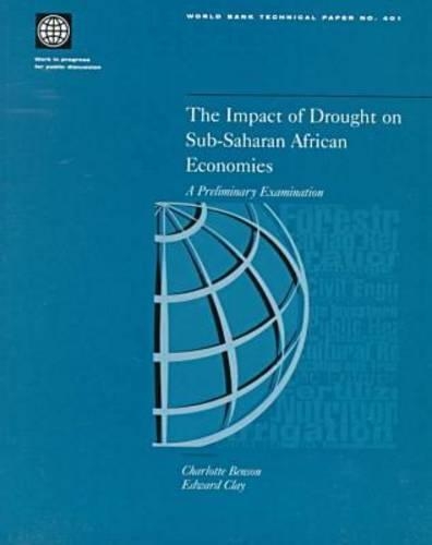 

The Impact of Drought on Sub-Saharan African Economies: A Preliminary Examination
