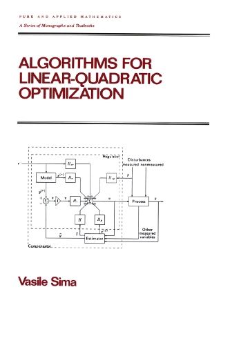 [object Object] «Algorithms for Linear-Quadratic Optimization», автор Василе Сима - фото №1