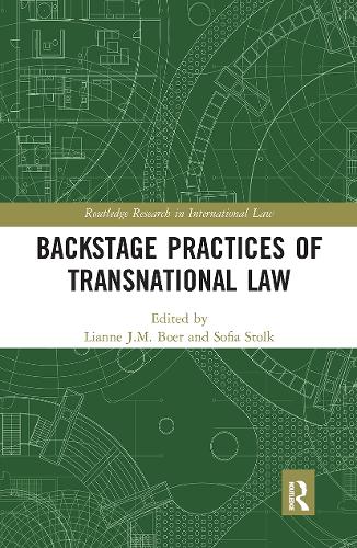 [object Object] «Backstage Practices of Transnational Law» - фото №1