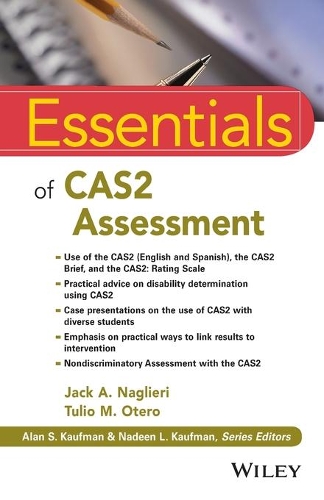 [object Object] «Essentials of CAS2 Assessment», авторов Джек А. Наглиери, Тулио М. Отеро - фото №1