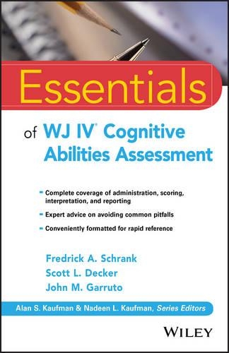 [object Object] «Essentials of WJ IV Cognitive Abilities Assessment», авторов Фредрик А. Шранк, Джон М. Гарруто, Скотт Л. Декер - фото №1