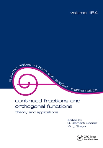 [object Object] «Continued Fractions and Orthogonal Functions: Theory and Applications» - фото №1