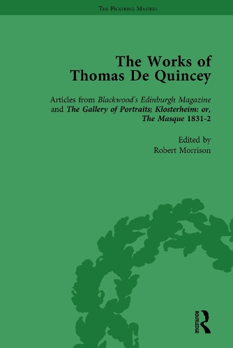 

The Works of Thomas De Quincey, Part II vol 8