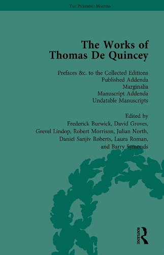 

The Works of Thomas De Quincey, Part III vol 20