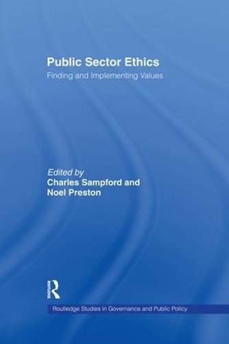 [object Object] «Public Sector Ethics: Finding and Implementing Values» - фото №1