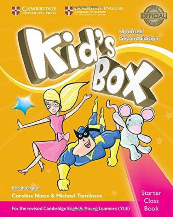 [object Object] «Kid's Box Starter Class Book with CD-ROM British English», авторів Керолайн Ніксон, Майкл Томлінсон - фото №1