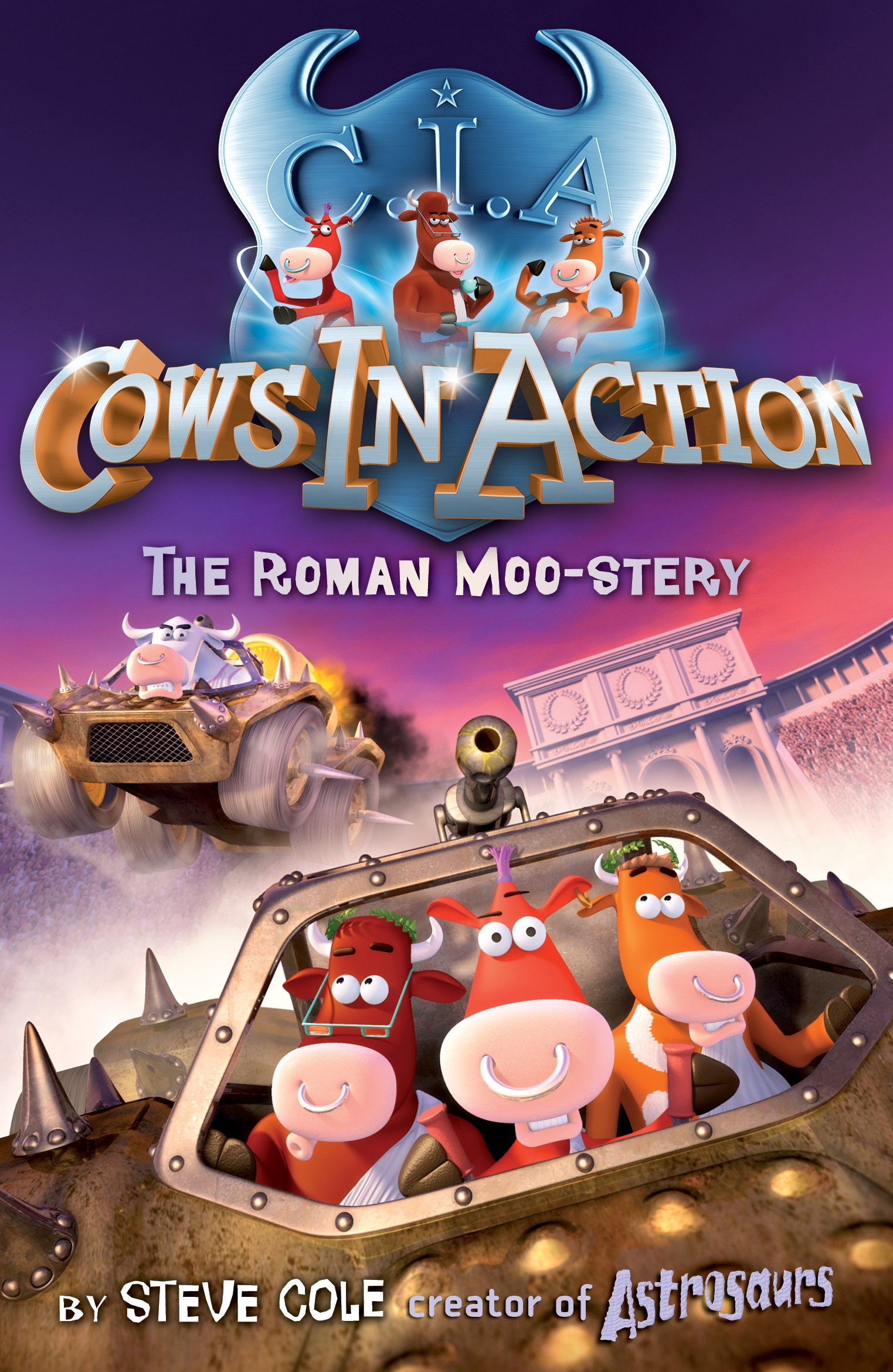 

Cows in Action 3: The Roman Moo-stery