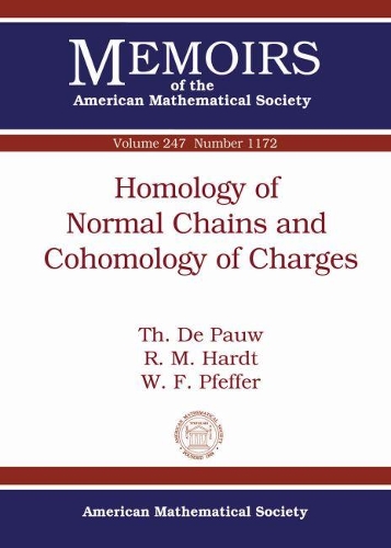 [object Object] «Homology of Normal Chains and Cohomology of Charges», авторов Р.М. Хардт, Тх. Де Поу, У.Ф. Пфеффер - фото №1