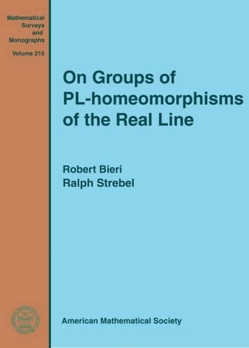 [object Object] «On Groups of PL-homeomorphisms of the Real Line», авторов Ральф Стребель, Роберт Биери - фото №1